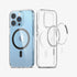 ACS03210 - iPhone 13 Pro Max Case Ultra Hybrid Mag Safe Compatible in white showing the back